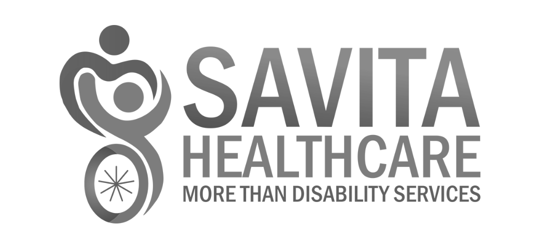 Savita Healthcare logo representing disability services with a focus on care and compassion.