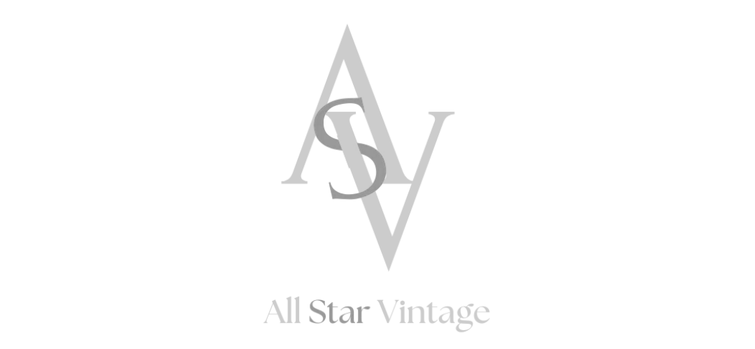 All Star Vintage logo for a brand specializing in sustainable, vintage clothing.