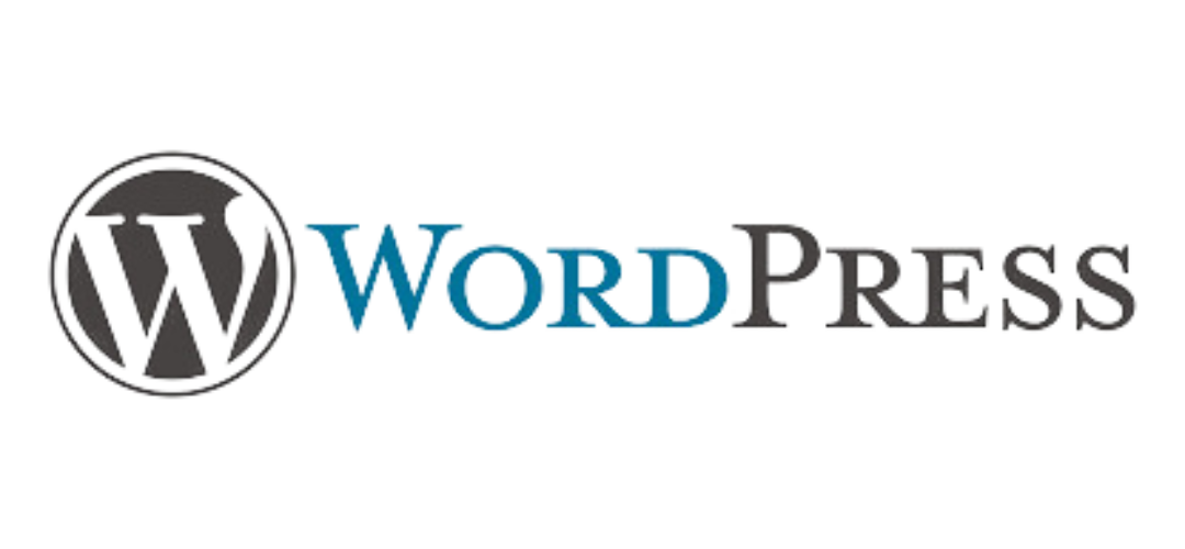 WordPress logo for content management system (CMS)